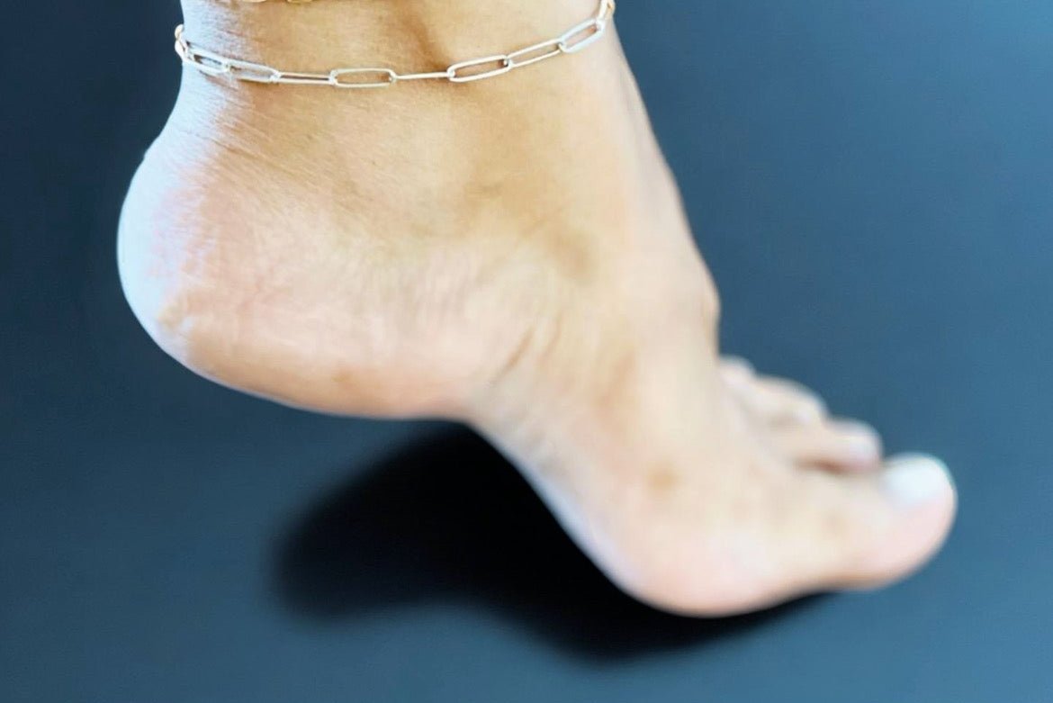 B-Kelly Silver Anklet