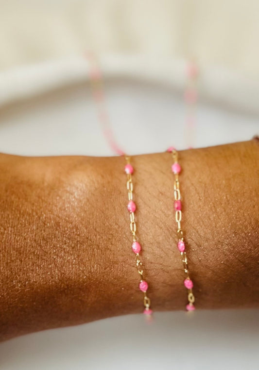 Pink in April Bracelet